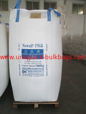 China O tipo flexível B PP granula sacos grandes do saco FIBC com 4 laços para o branco/silicone do carbono fornecedor
