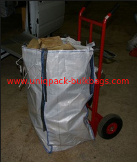 China Os sacos maiorias industriais da tela do carrinho de mão, madeira granulam o saco grande do painel de U com 4 laços fornecedor