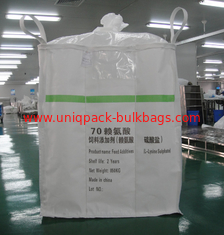 China O saco super grande tecido PP de FIBC ensaca sacos enormes com 4 laços para a L-lisina fornecedor