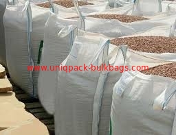 China a lenha granula o saco da tonelada dos sacos do jumbo de FIBC pp do bico completamente aberto para minerais fornecedor
