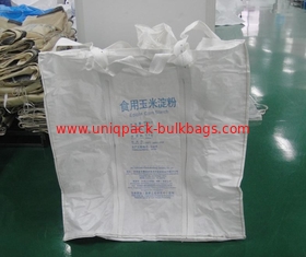 China o volume flexível tecido pp do produto comestível FIBC ensaca para o amido de milho/farinha de empacotamento fornecedor