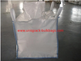 China Top Bottom Spout Type C FIBC square bottom bulk bags U Panel for packaging inflammable powder fornecedor