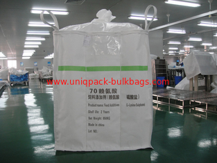 China O Duffle PP superiores aumenta saco para o sulfato de empacotamento da L-Lisina/sacos maiorias industriais fornecedor