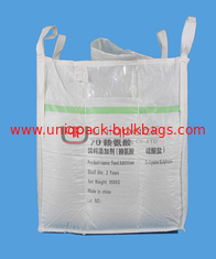 China O volume industrial tecido plástico ensaca o defletor da REDE de Q para a L-Lisina de empacotamento fornecedor